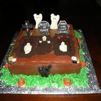 Graveyard Idea taken from a magazine (I think it was a Wilton one).