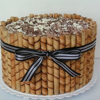 Pirouette Cake Another Pirouette cake. There were so many of these tasty looking cakes on here I had to try one too. :)