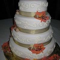 Fall Wedding Cake 