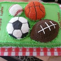 All Sport Cake 