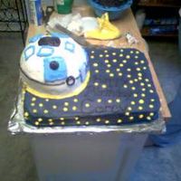 Star Wars The was my first cake ever. It was for my son. I know I still have so much more to learn. I have never taken classes. So I have to self...