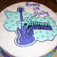 Hanna Montana hanna montana guitar