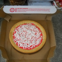 Cheese Pizza Cookie I made this for my husband who is the pickiest eater alive... he eats a cheese pizza everyday so I thought this was appropriate. I really...