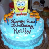 Im000337.jpg My son is a huge Sponge bob fan. I made this cake for him for his second birthday.