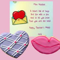 Hugs And Kisses For Teacher It's teacher appreciation week at my son's school and today's theme was "Hugs and Kisses." We were asked to bring...