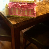 Baby Shower Cake inspired by Elissa Strauss