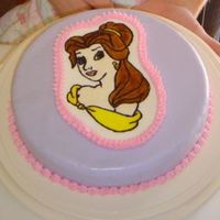 Belle Birthday Cake This was my first attempt using mmf. I think it turned out ok, not spectacular. I wish the fondant would have looked smoother. The cake is...