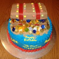 Treasure Chest Thank you to TheCakeWizard for your help! Mine didn't turn out as nicely, however, my family is easy to please and they loved it!! I...