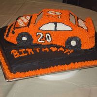 Tony Stewart Tony Stewart NASCAR cake.