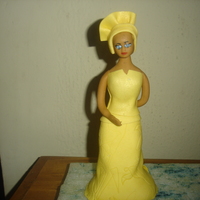 Woman also part of my training. dont know why the eye paint is running advice needed