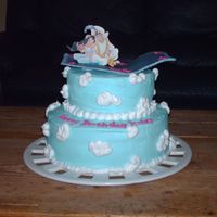 Jasmin Birthday Cake I made this for my neighbor's little girl. It was her 5th birthday and she LOVES Jasmin. The magic carpet is fondant and gumpaste....