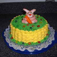 Bunny In Basket I'm teaching myself and this is my very first attempt at basketweave and the 3rd cake I've ever done. I would love to take a...