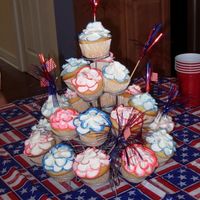 Cupcakes Anyone!!!! This was the first time I have used my cupcake stand. How fun!!!!