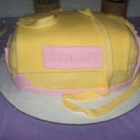 Baby Diaper Bag For Felicity I made this cake for my older sister and her husband's baby shower. Her baby's name will be Felicity, which obviously explains...