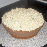 Popcorn I was bored one day, so I made a cake shaped like a bowl of popcorn. I saw a picture once of one that was a basket of popcorn, but when I...