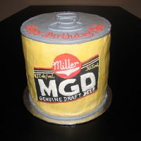 Mdg Beer Can The request was MDG beer and I didn't want to copy my Corona cake so I made a beer can instead. I just stacked cake, then filled and...