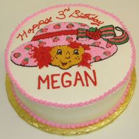 Strawberry Shortcake New strawberry shortcake cake.