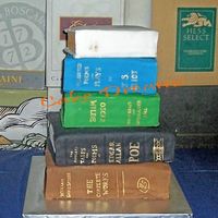 None My first books and first completely fondant covered cakes. Thanks to SweetcakesTB and sjlarby for all their input, suggestions and gorgeous...