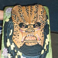 Prediter Shape of the prediter with out his mask on.