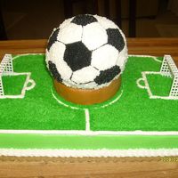 Soccer Ball Cake 