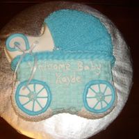 Boy's Baby Shower Cake 