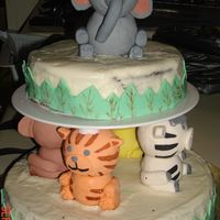 Oh No!!! The Cake Fell Over In My Car. I saw this cake in the Wilton magazine and decided to try and make it. After I was done I was taking it to my dad's house and it fell...