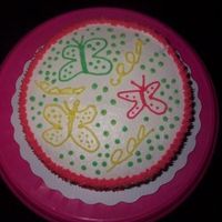 My Second Course 1 Cake!!! This cake I just brought to work to try and spread the word of my intentions of making cakes as a part-time thing for money...The Army...