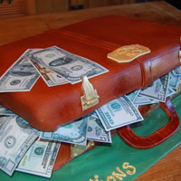 Free At Last! A fondant covered cake.