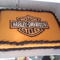 Harley Cake Made this cake for a friends husbands birthday party.