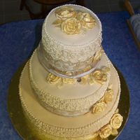 50Th Wedding Anniversary Cake I made this for my ILs 50th wedding anniversary even though the number of people keep changing and my MIL still likes my SIL better. But my...