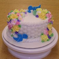 Wilton Course Ii Final Cake My final cake for the second Wilton course.