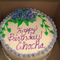 Roses Covered with patry pride, roses with buttercream