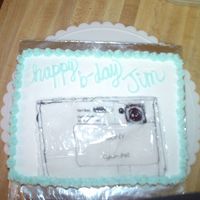 Camera this was a birthday cake for the director of digital cameras at my work