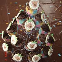 King Of The Jungle Not the best picture but I guess you get the idea. The cupcakes were WASC with cherry filling and Jibbies Chocolate Velvet Buttercream (...