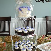 50Th Anniversary For my parents' anniversary. Fondant flowers and royal icing details. Royal was painted with gold pearl dust. "50" was...