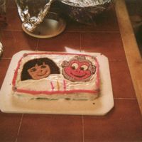 Kaleys 3Rd B-Day dora and boots