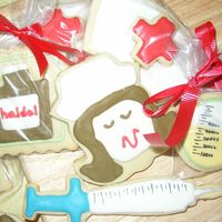 Nurse Cookies I made these cookies for Nurse's Week.