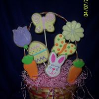 Maggies Easter Bouquet Made from Penny's SC & RI recipe...made for my best friend (she had to eat one before she even left my house with it!!! --- LOVED...