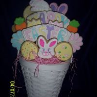 Easter Bouquet First real bouquet!! Made with Penny's SC and RI recipes (YUM!!)...taking to family dinner tomorrow ---thankfully!!! I unfortunately...