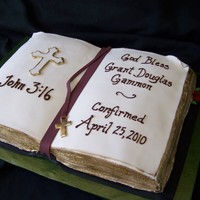Grant's Confirmation Cake 