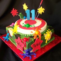 Jack & Travis's Paintball Party Saw this idea from realracegirl1 - thanks so much for a fantastic idea! I had no idea what to do for this theme, and then your cake dropped...