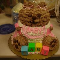 Teddy Bear I made this for a baby shower last week.