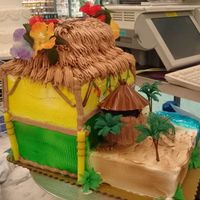 Beachside Cabana A little cabana I made for a couple retiring to the Keys.