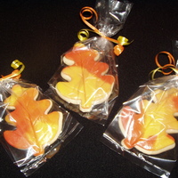 Fall Leaf Cookies These are NFSC w/RBC. This was my first time using RBC. I liked working with it and will absolutely use it again. These are for a school...