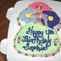 Barbie Princess 2 layer, raspberry middle with bc