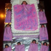 Sahara's Cake The customer provided me with the design, Thanks to CC for all the good ideas. But the credit for this is to my mom that made all the &quot...