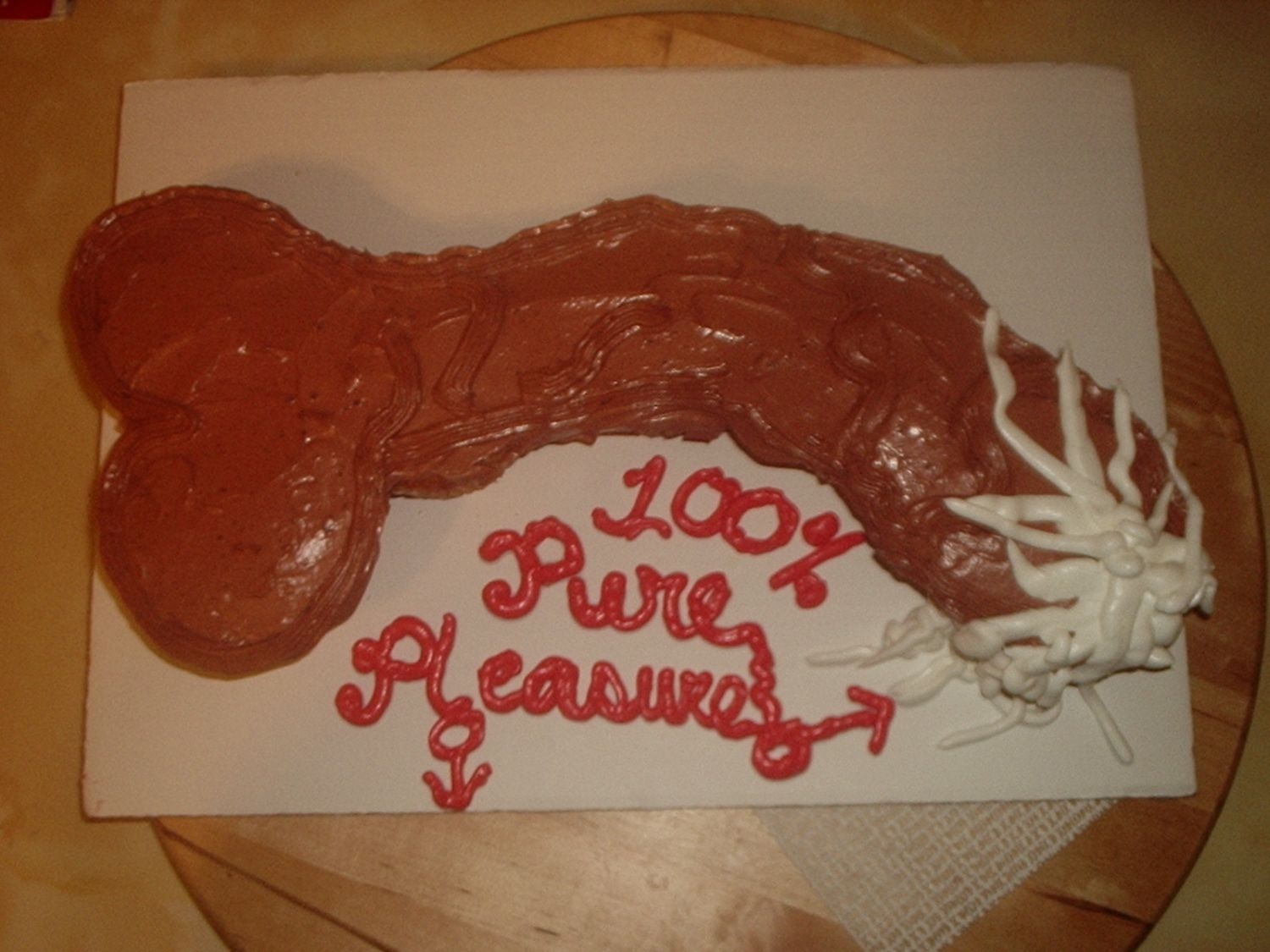 Pure Pleasure This cake was made for an adult toy home party. It was a last minute idea and my first attempt at a naughty cake made from cupcakes and...