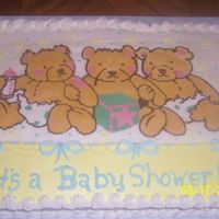 Baby Shower This is BCT that I made for my daughter's preschool teacher's formal baby shower. I used her invitation for the transfer. It was...