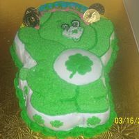 St. Patrick's Day Care Bear This is a chake that I did for my daughter's St. Patrick's Day party at preschool.