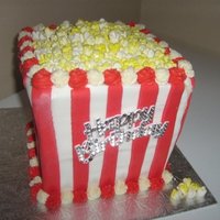 Popcorn Cake Popcorn! Need I say more... :)
